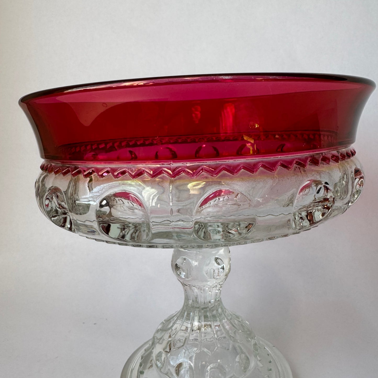 Indiana Glass Pedestal Compote Wedding Bowl