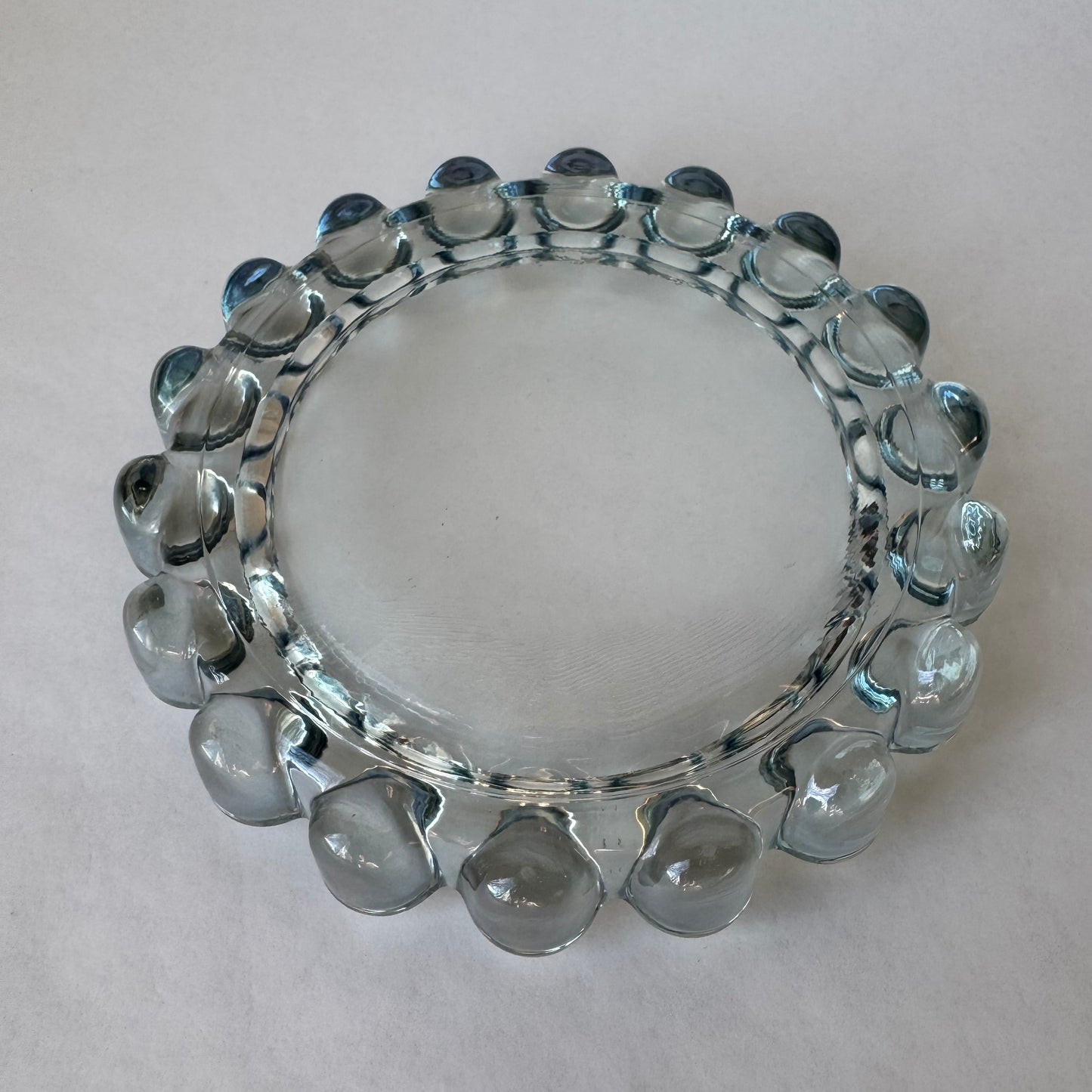 Boopie Bubble Clear Glass Ashtray