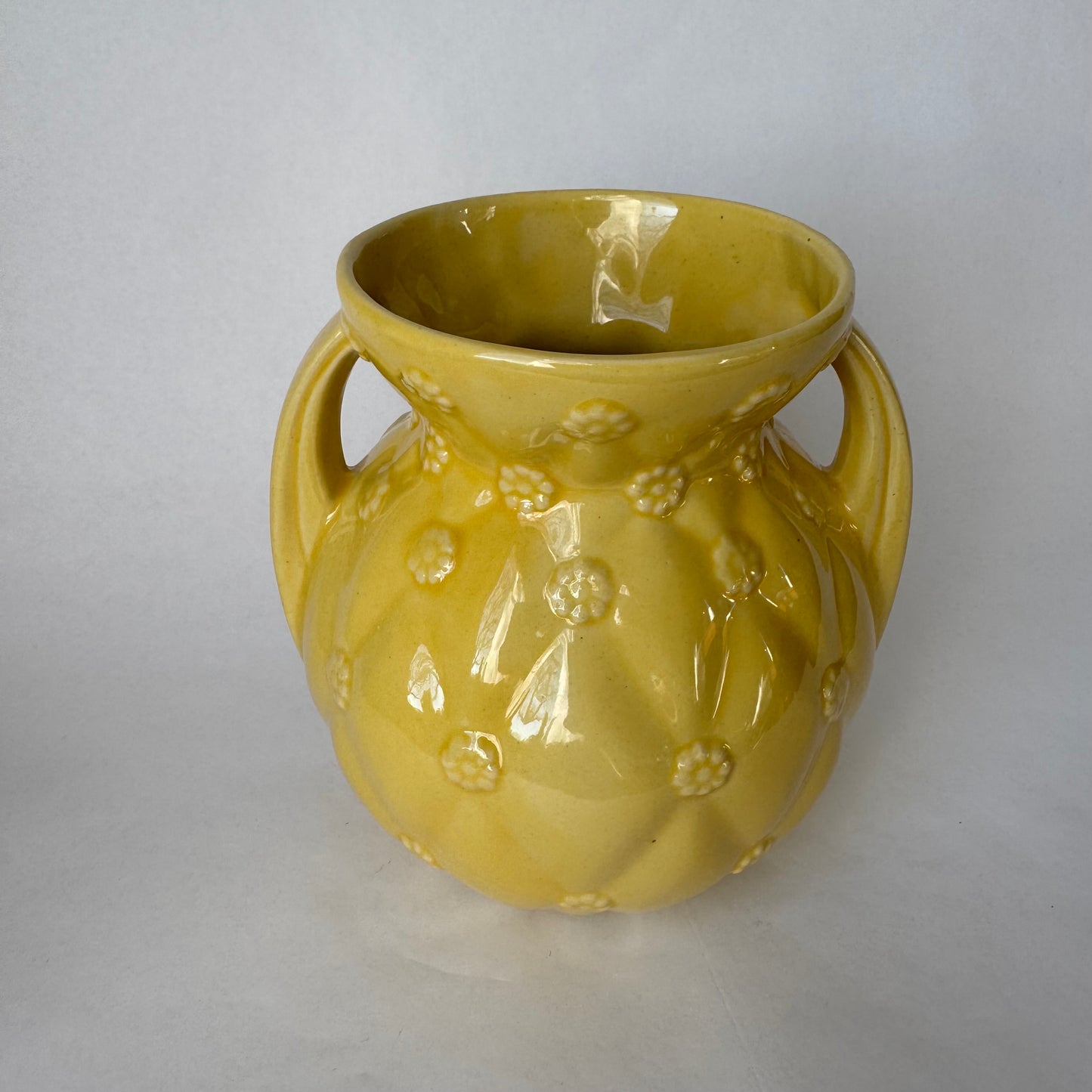 Shawnee Pottery Quilted Flower Vase