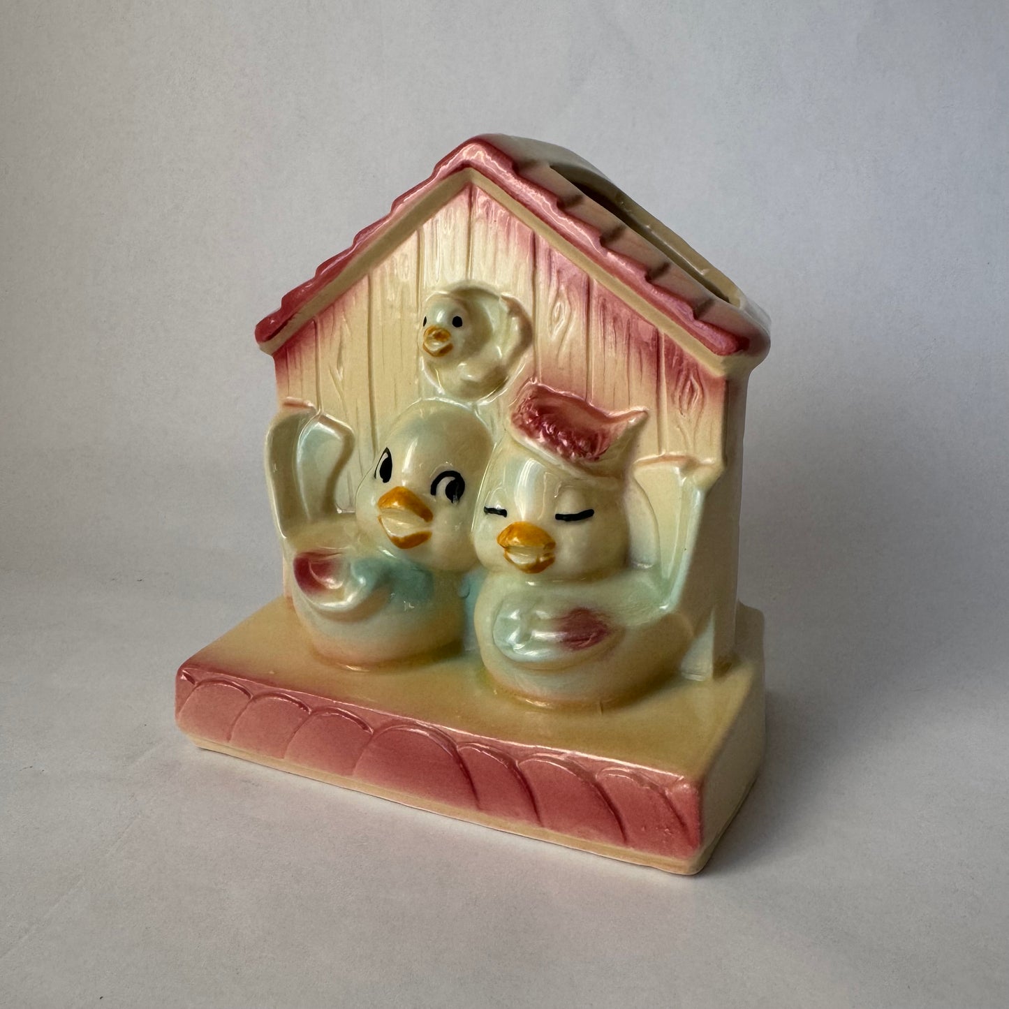 Birdhouse Wall Pocket Planter