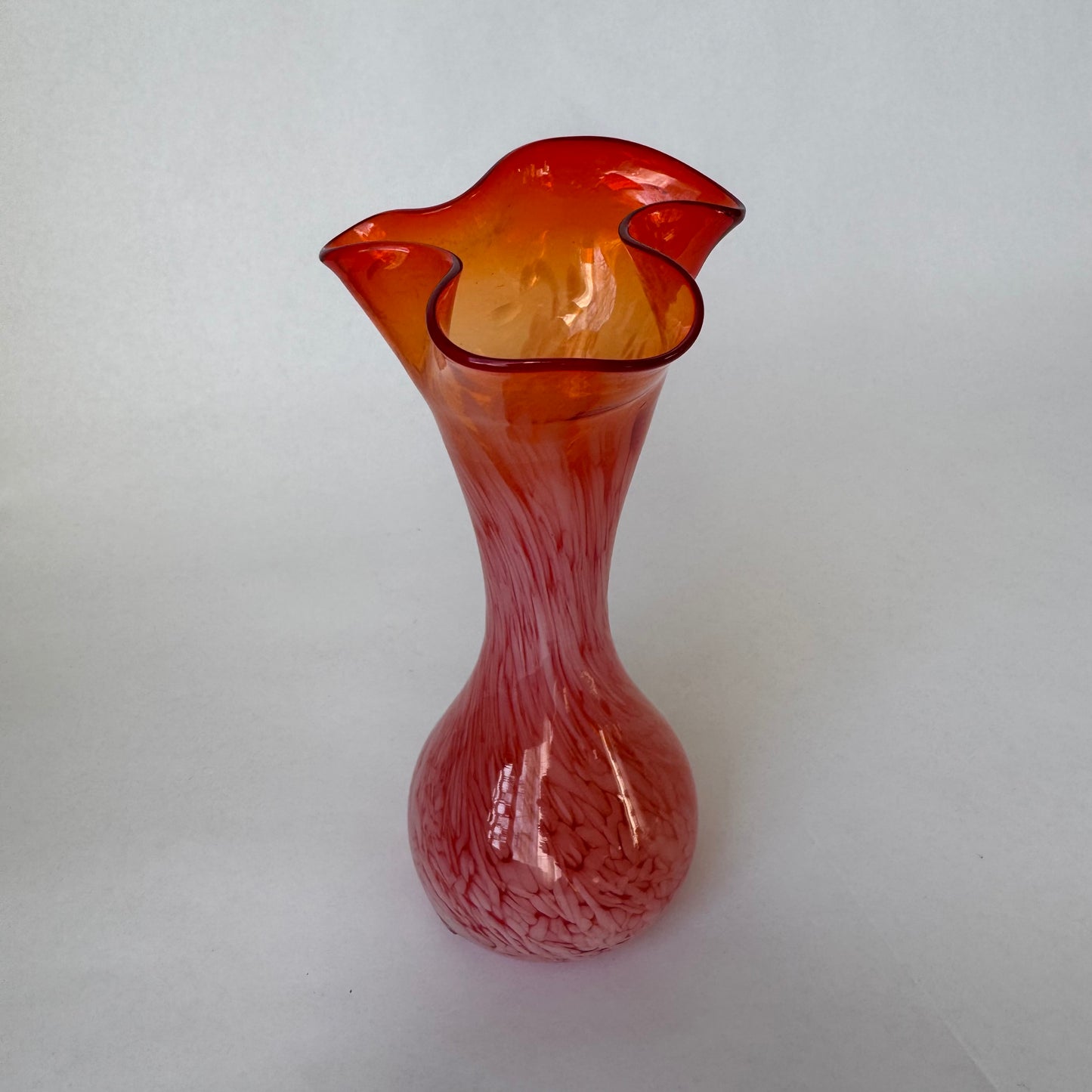 Swung Art Glass Vase
