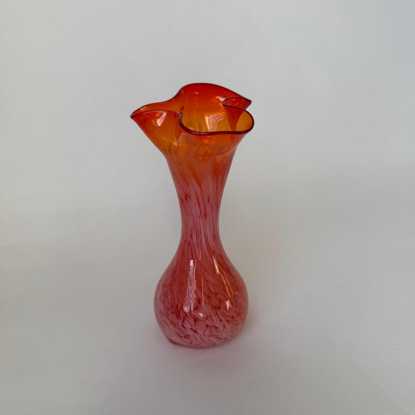Swung Art Glass Vase