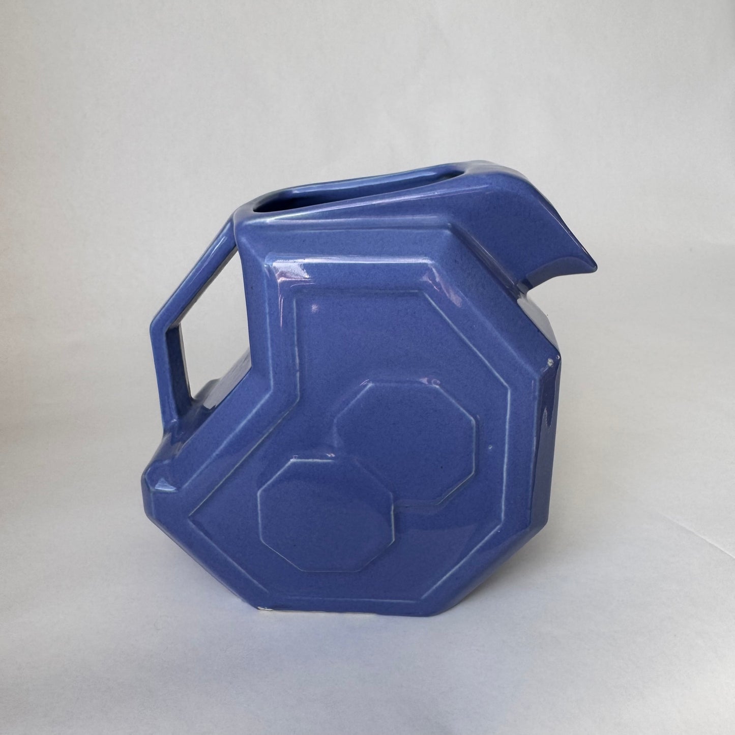 Alamo Pottery Geometric Water Pitcher