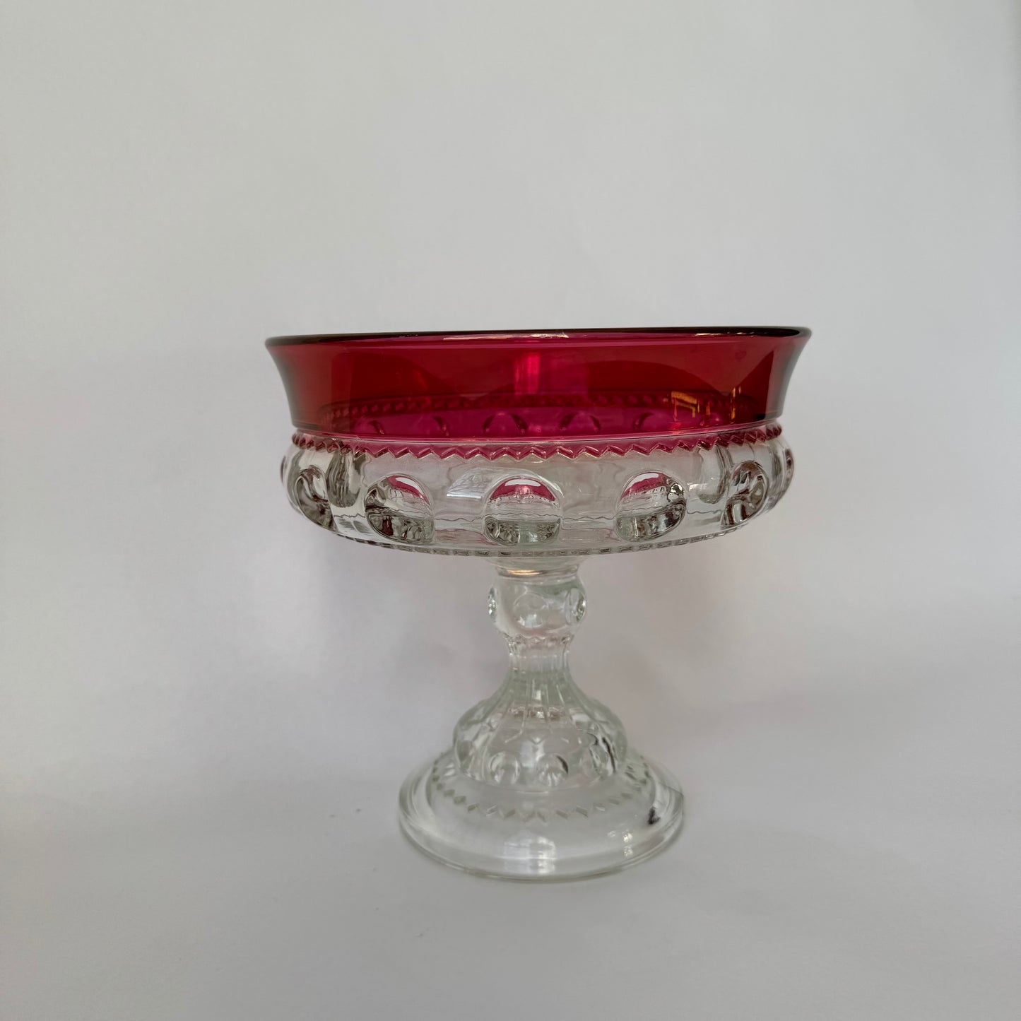 Indiana Glass Pedestal Compote Wedding Bowl