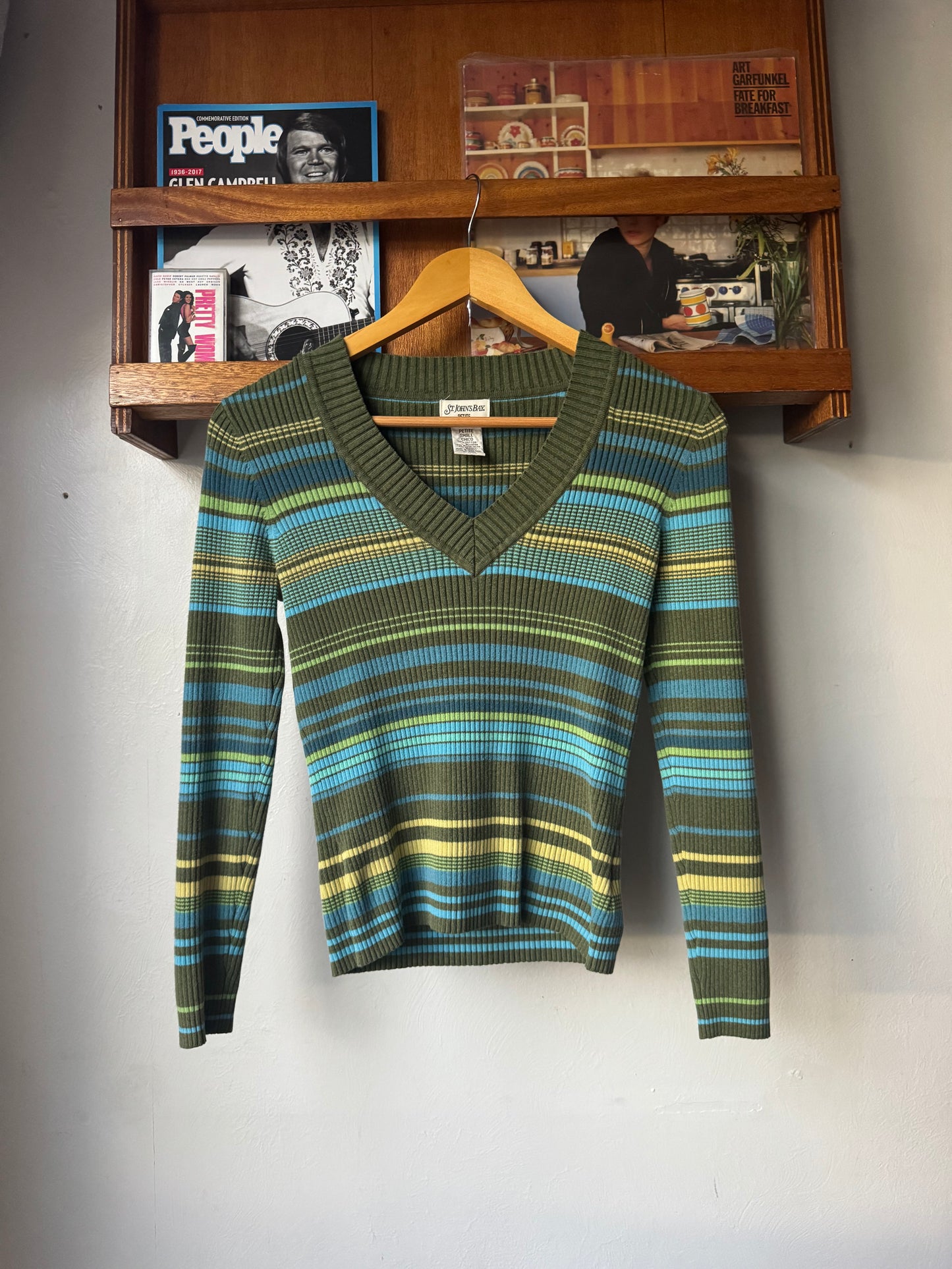 St John’s Bay Striped Long Sleeve