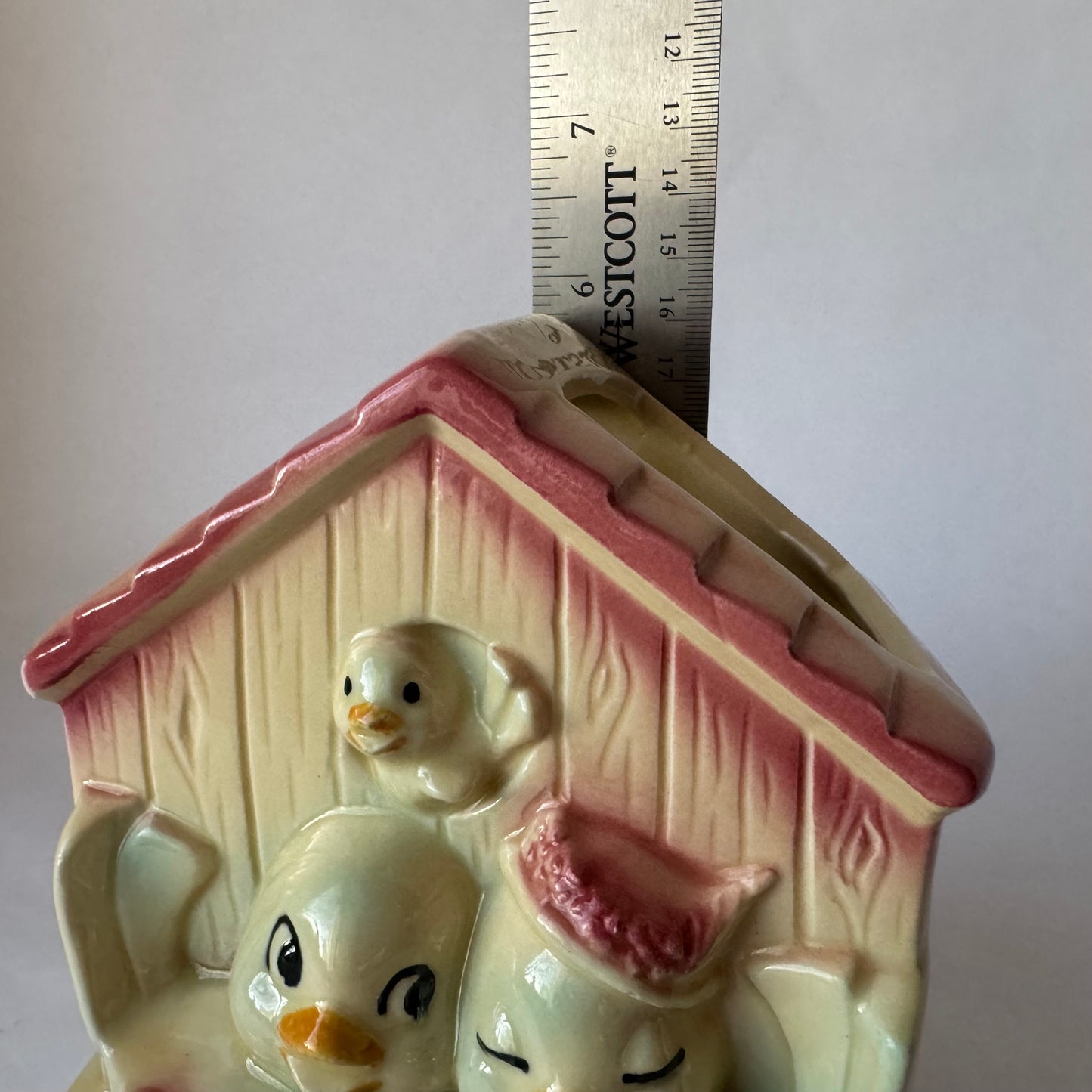 Birdhouse Wall Pocket Planter