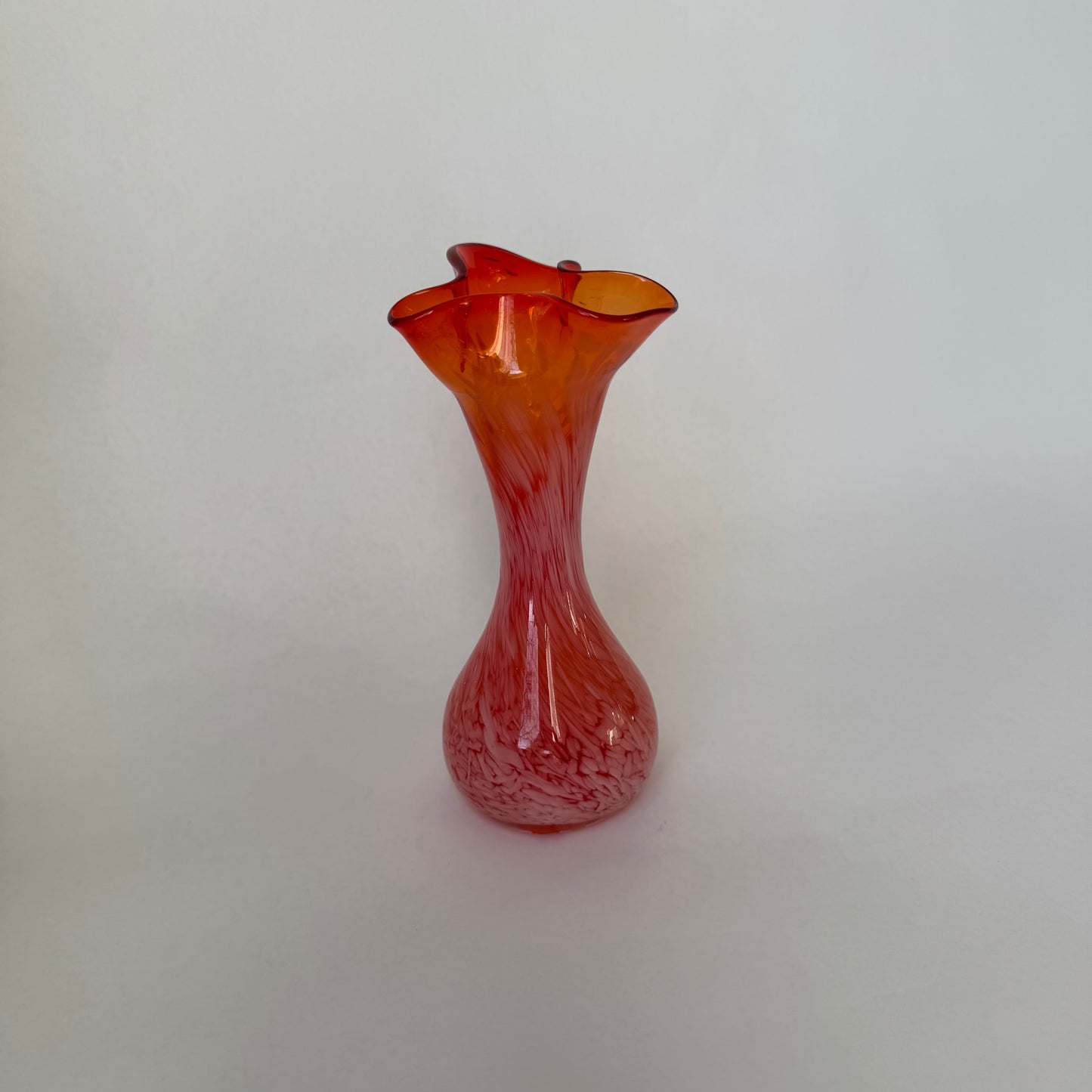 Swung Art Glass Vase