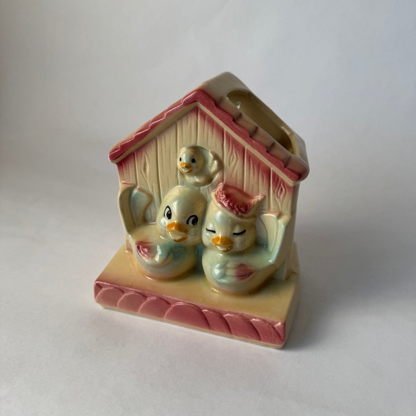 Birdhouse Wall Pocket Planter