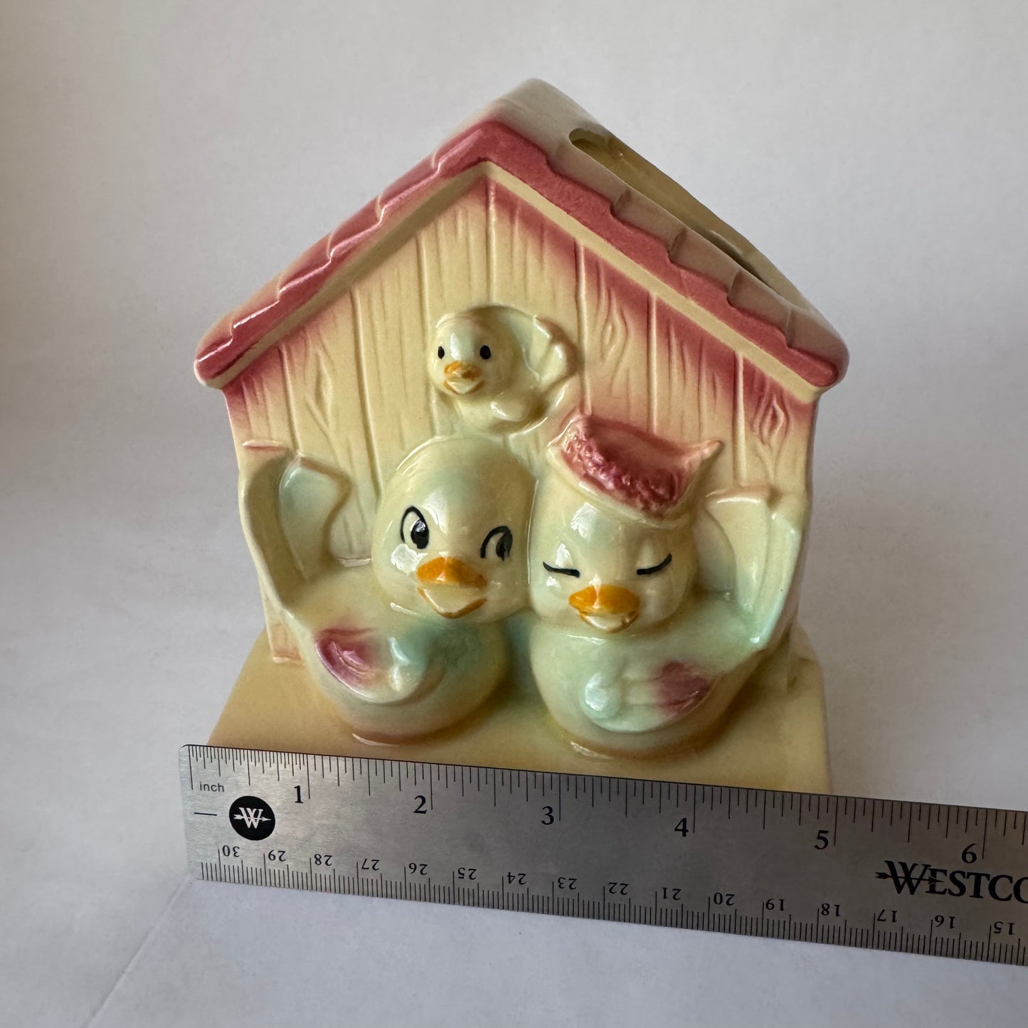 Birdhouse Wall Pocket Planter