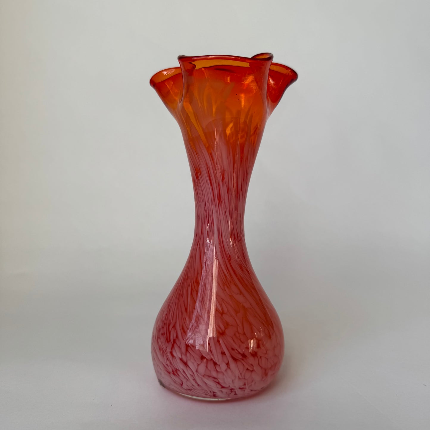Swung Art Glass Vase
