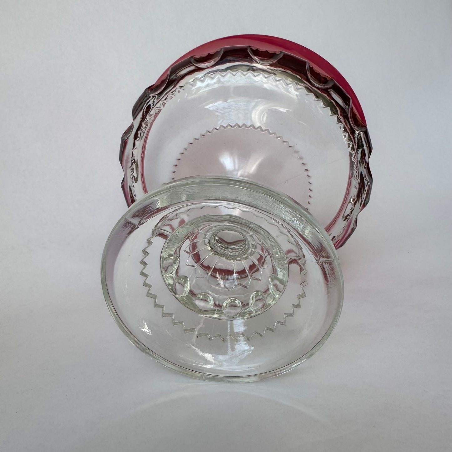 Indiana Glass Pedestal Compote Wedding Bowl