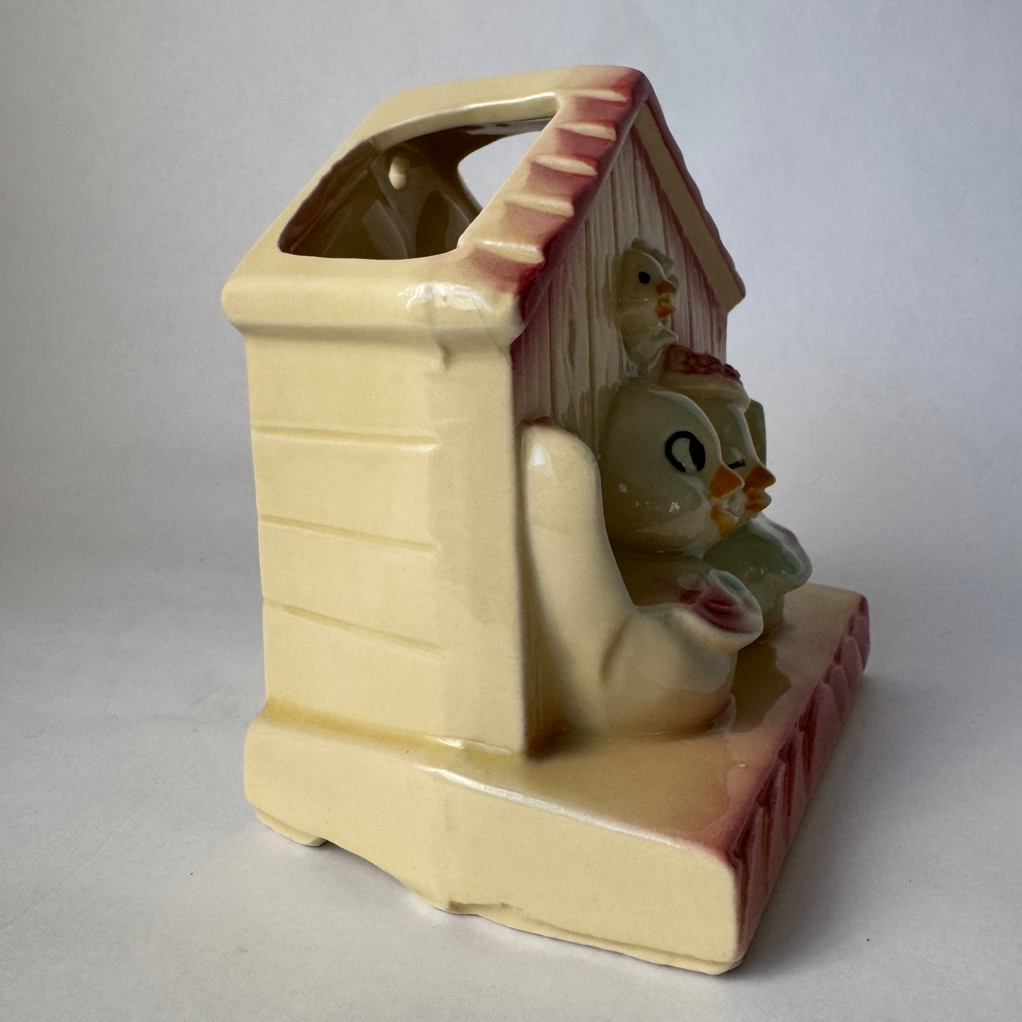 Birdhouse Wall Pocket Planter