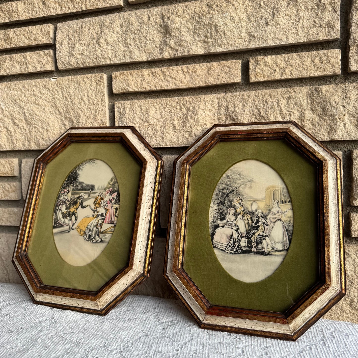 Colonial Fashion Prints