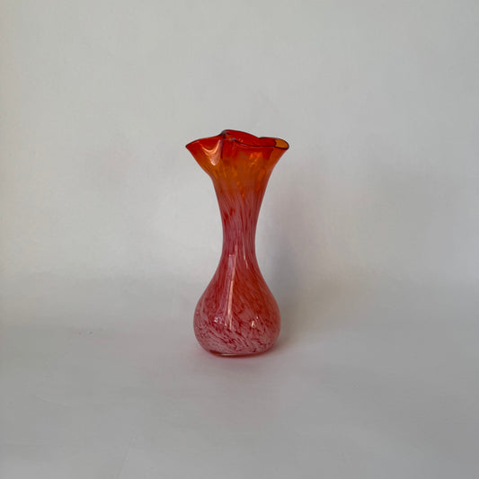 Swung Art Glass Vase