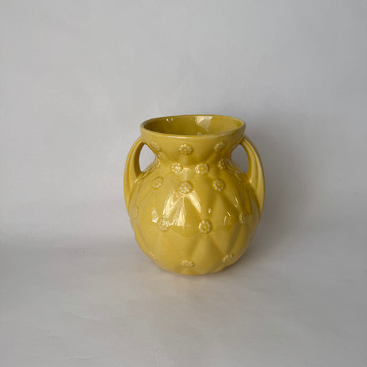 Shawnee Pottery Quilted Flower Vase