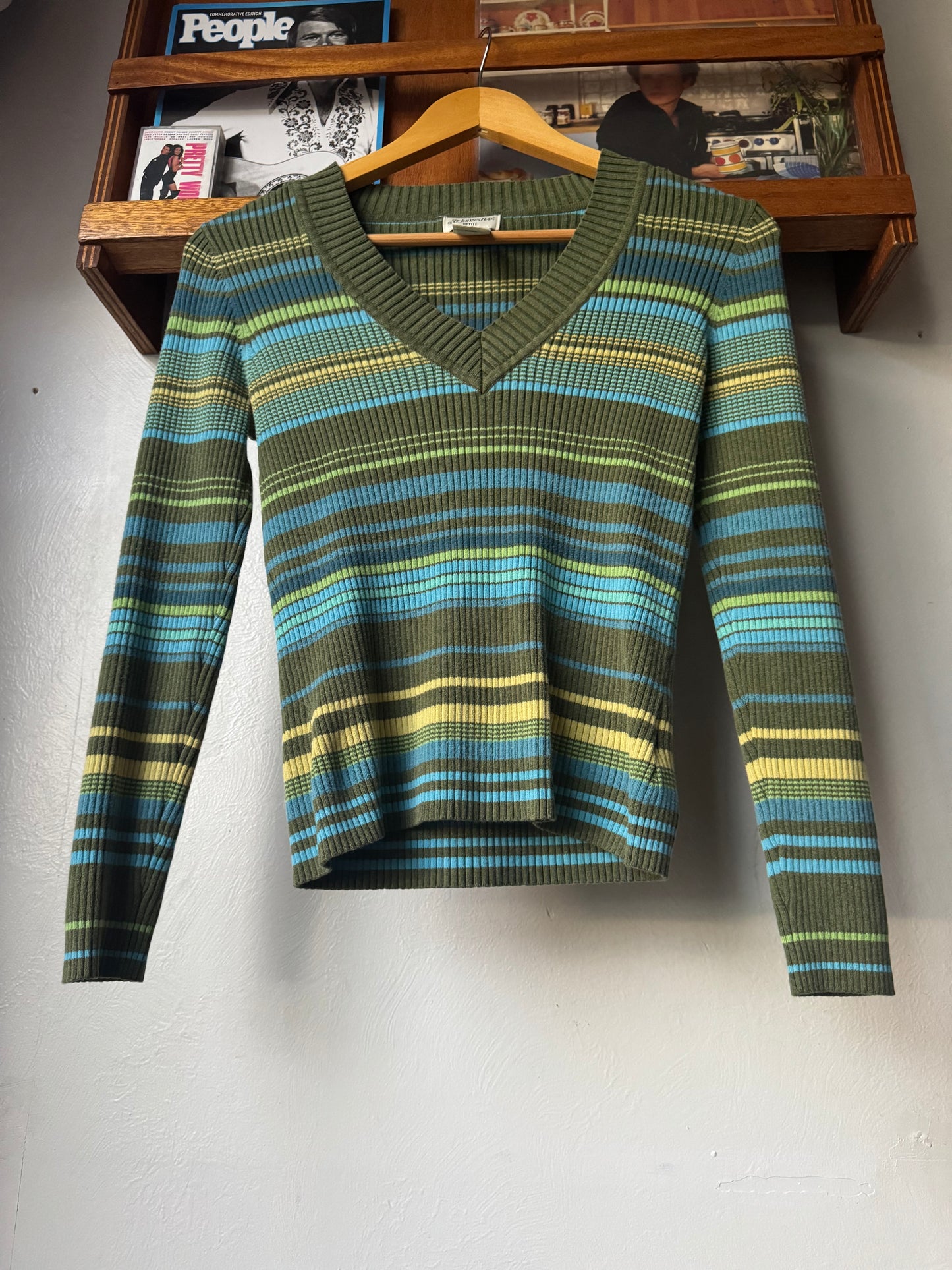 St John’s Bay Striped Long Sleeve