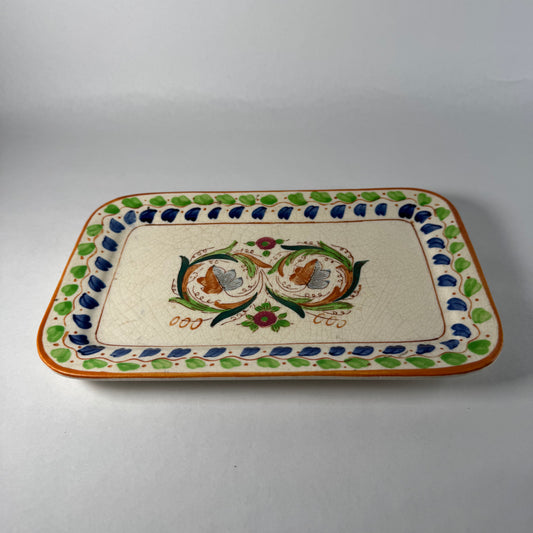 Handpainted Ceramic Serving Tray